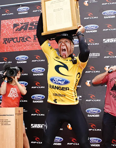 Mick Fanning at Rip Curl Bells Beach Pro